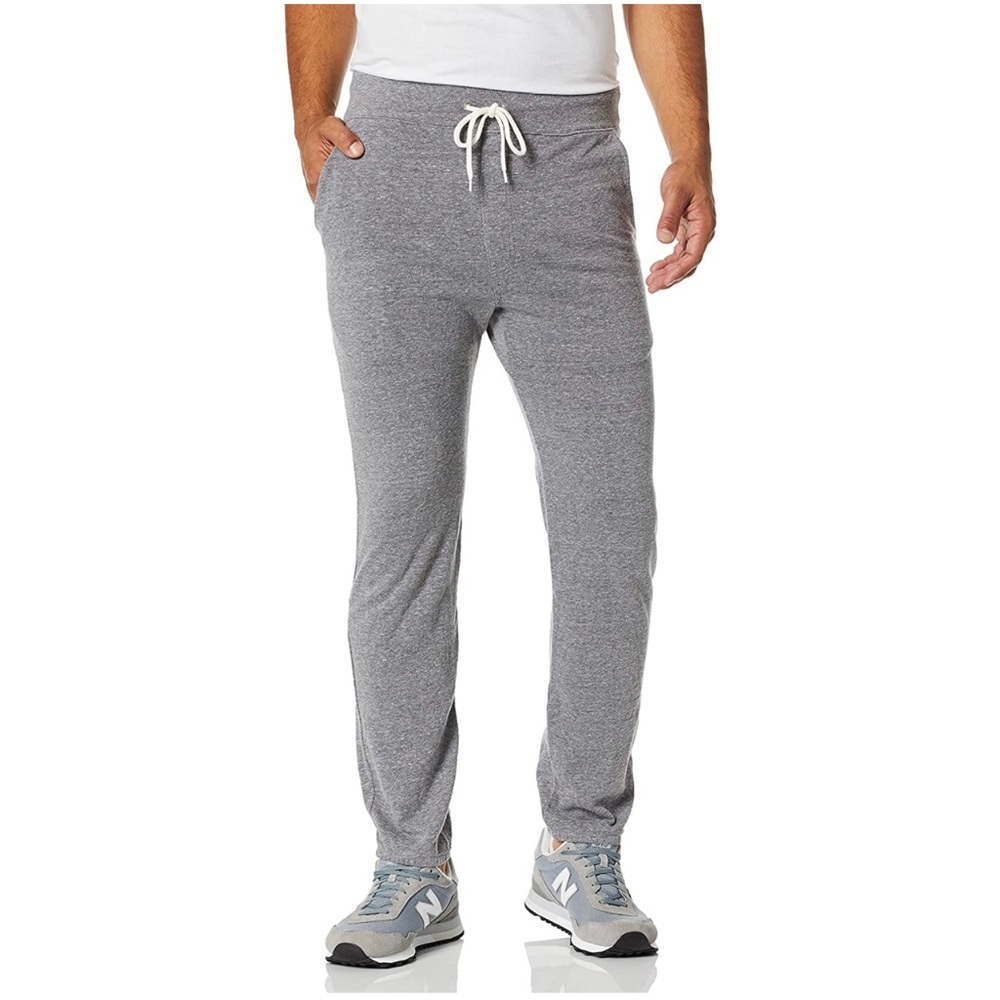 Monrow Classic Heather Fleece Sweatpants Large